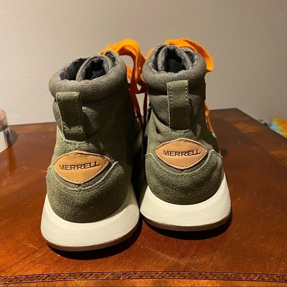 Men's Merrell Ashford Chukka
Size 13 Orange/Green EUC - Picture 4 of 8